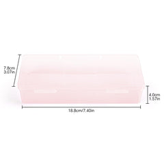Rolabling nail art supplies storage shows contents at a glance.