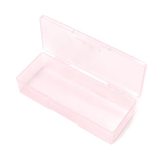 Rolabling nail tools inside box keeps items organized and visible.