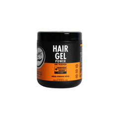 Rolda Power Styling Gel, vertido de la botella, estilo firme y duradero.
