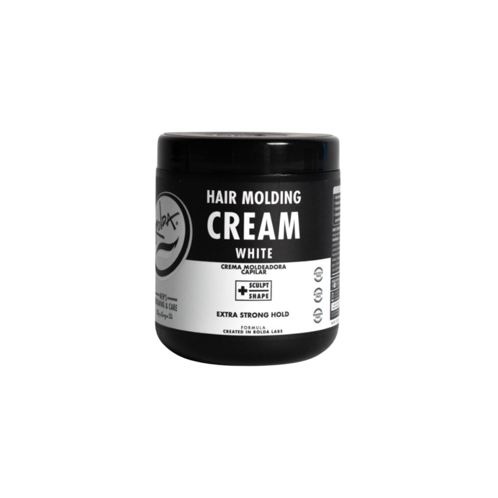 Rolda White Molding: envase para aplicar crema y definir peinado diario