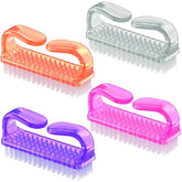 Roleck four-piece nail brush set with compact design for easy daily cleaning