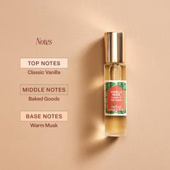 Nemat Vanilla Musk Roll-On application demonstrates precise, convenient delivery.