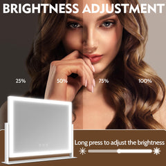 ROLOVE LED lighting with 3 color modes for consistent illumination.