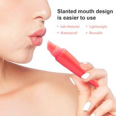 Rolybag dispenser syringe helps precise filling.