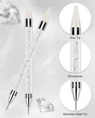 Rolybag rhinestone picker with a double-head design for pickup and placement.