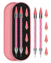 Rolybag rhinestone picker tool with pink box for organized storage