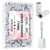 Rolybag Zebra mini sanding bands case keeps supplies organized