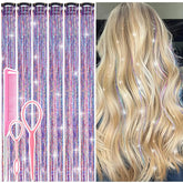 Rootoo Dreamy Colorful Hair Tinsel Kit adds instant sparkle for festivals and events