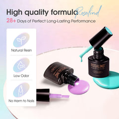 ROSALIND capa superior mate 5ml para efecto elegante.