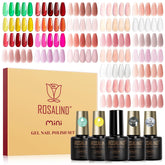 ROSALIND gel jelly en colores translúcidos para uñas naturales y brillantes.