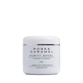 Rose & Caramel Purity Excel bottle close-up showing fast tan removal