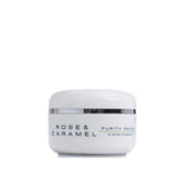 Rose and Caramel Purity Excel bottle close-up showing sleek self tan remover.