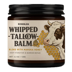 Roseblem bálsamo: textura batida, crema suave para piel seca y cómoda.