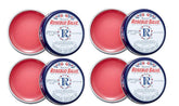Rosebud Salve tin pack four for lip care and skin soothing.