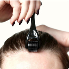 ROSELYNBOUTIQUE derma roller 540-titanium for beard grooming