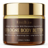Roseblem crema corporal para hombre con colonia nueva fórmula para uso diario con hidratación