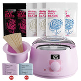 ROSEPIL digital wax warmer front view enabling simple at-home waxing.