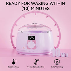 ROSEPIL wax warmer temperature control panel for precise heat adjustments.