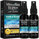 Rosever Minoxidil 5% cabello, rociador para fortalecimiento del cuero cabelludo