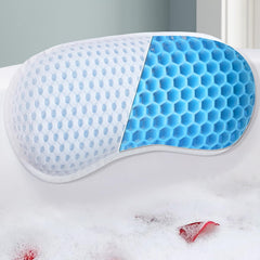 Roslim cojin baño cuello y espalda ergonómico para mayor confort durante la bañera.