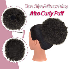 Rosmile 80g drawstring ponytail adds balanced volume quickly.