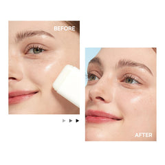 ROUND LAB Birch Juice sunscreen stick no white cast on skin