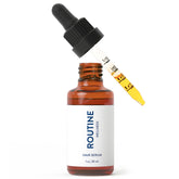 Routine Wellness Hair Serum bottle for easy application and nourishment.