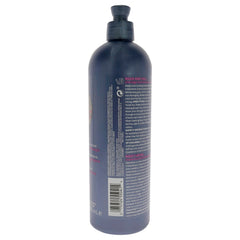 Roux Fanci-Full Rinse True Steel application shows conditioning and smooth color coverage.