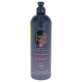 Roux Fanci-Full Rinse True Steel bottle delivers instant gray blending and shine.