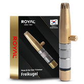 ROYAL ET-32 nose trimmer assembled for precise on-the-go grooming.