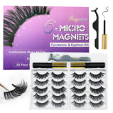 Royaomis cat-eye magnetic lashes offer dramatic natural enhancement for daily wear.