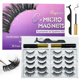 Royaomis magnetic eyelashes with eyeliner kit offers precise lining for daily effortless wear.