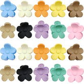 ROYHOO clips florales para cabello, flor pequeña con agarre firme para uso diario