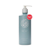 RŌZ Foundation Conditioner bottle dispensing hydrating formula for deep moisture.