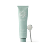 RŌZ Foundation Mask bottle close-up, vegan silicone-free formula for color-treated hair