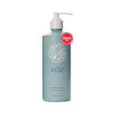 RŌZ Foundation Shampoo bottle front for all hair types and color-safe cleansing.