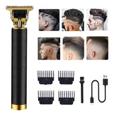RQTYBUI hair clipper in black for versatile grooming across hair, beard, and body