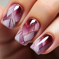 RTKHFZE uñas postizas cuadradas 24 piezas, cobertura rápida para manicura.