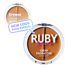 Ruby Kisses 3D Face Creator shade swatches showing coverage options.