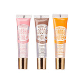 Ruby Kisses Broadway Vita-Lip gloss 3-pack front view, versatile lip shine option