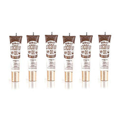 Ruby Kisses Broadway Vita-Lip gloss clear coconut oil six-pack delivers long-lasting hydration.
