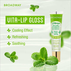 Ruby Kisses Broadway Vita-Lip gloss coconut offers tropical aroma with silky, non-sticky hydration
