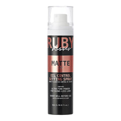 Ruby Kisses Setting Spray ultra-fine mist for lasting makeup hold and refreshed skin.