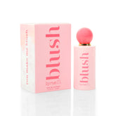 Rue 21 Blush Eau De Parfum bottle front highlights feminine design and fruity floral allure for daily wear