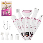 RUIM 5-in-1 ladies shaver for total body grooming, compact and ergonomic.