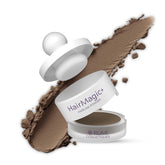 Rumi Cosmetiques HairMagic+ root touch up powder delivers seamless gray coverage.