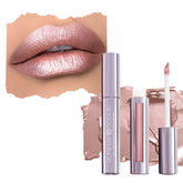Runway Rogue Pearl Glam Soft Box close-up shows metallic nude shade for everyday glamour.