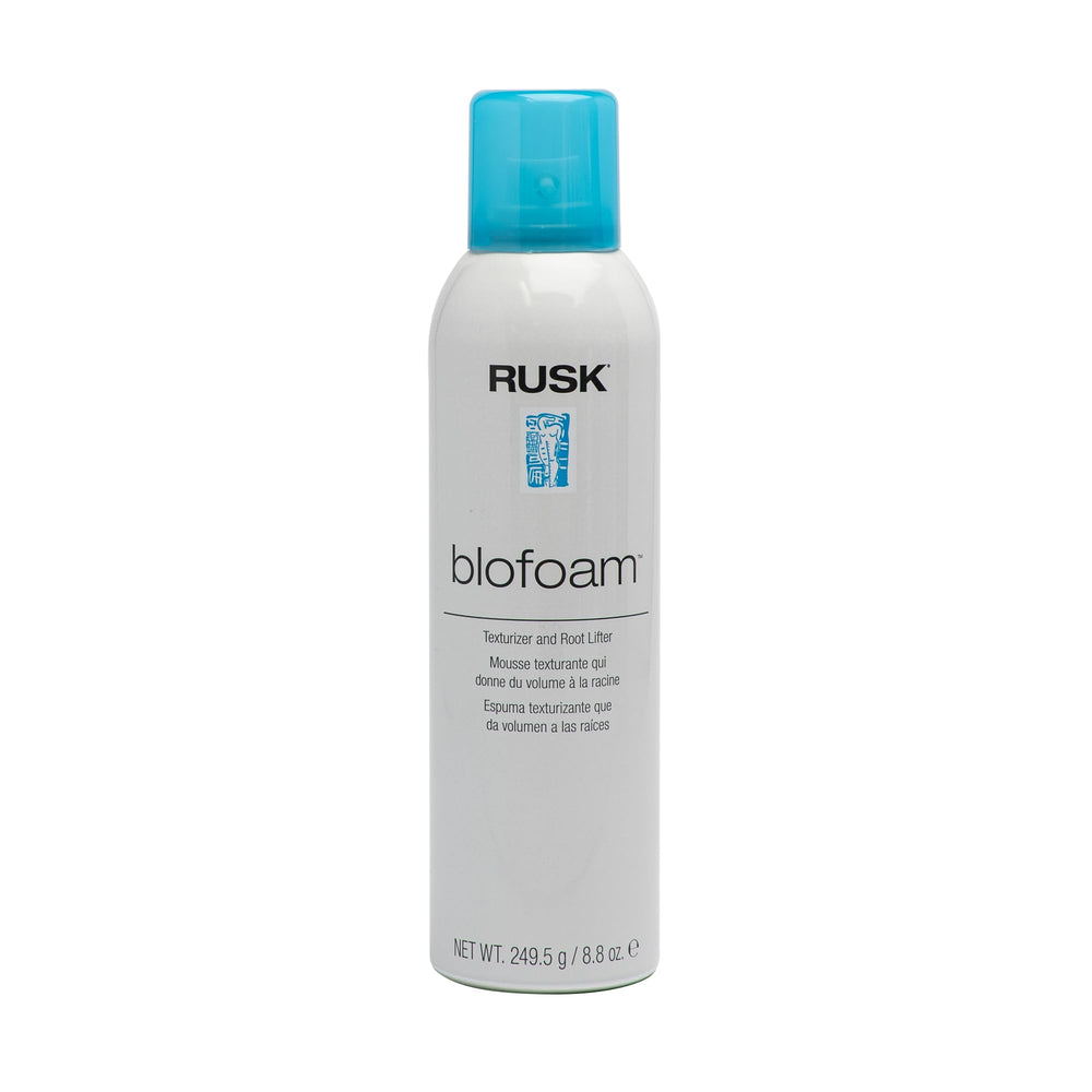 RUSK Blofoam Textura Extrema, botella lista para aplicar en raíces para volumen.
