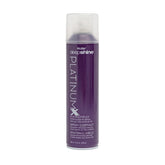 RUSK Deepshine PlatinumX, spray secado rápido para un acabado profesional y fijación duradera
