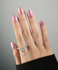 Ruyeefam kit 32 tiras uñas para look de salón en minutos